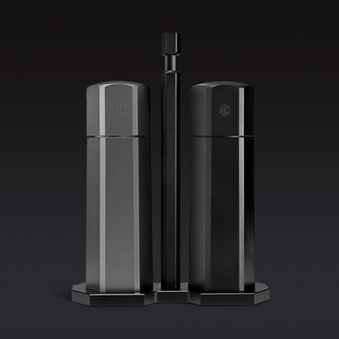 HexMill Tabletop Salt & Pepper Grinder Set